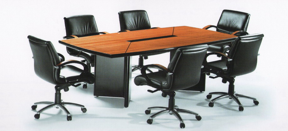 โต๊ะประชุม จำนวน 6 - 8 ที่นั่ง ผิว HIGH GLOSS บนไม้วิเนียร์แท้ ขนาด 240 x 120 cm รหัส 202