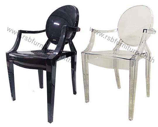 เก้าอี้ดีไซน์ Acrylic ชิ้นเดียว รหัส 1176