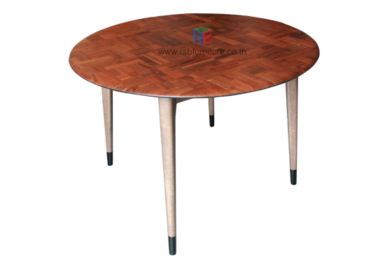 โต๊ะไม้วอลนัท ไม้ธรรมชาติทั้งตัว งานดีไซน์ รหัส 2451
