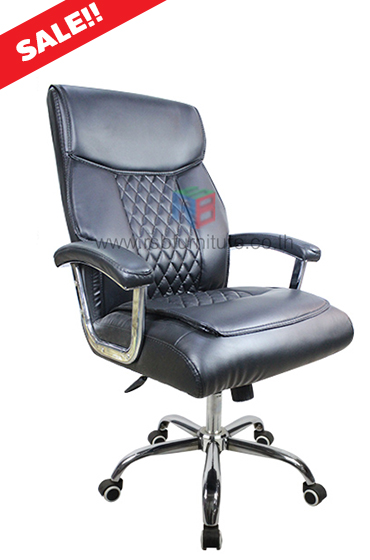 เก้าอี้ผู้บริหาร ที่นั่งระบบ POCKET SPRING รหัส 2556