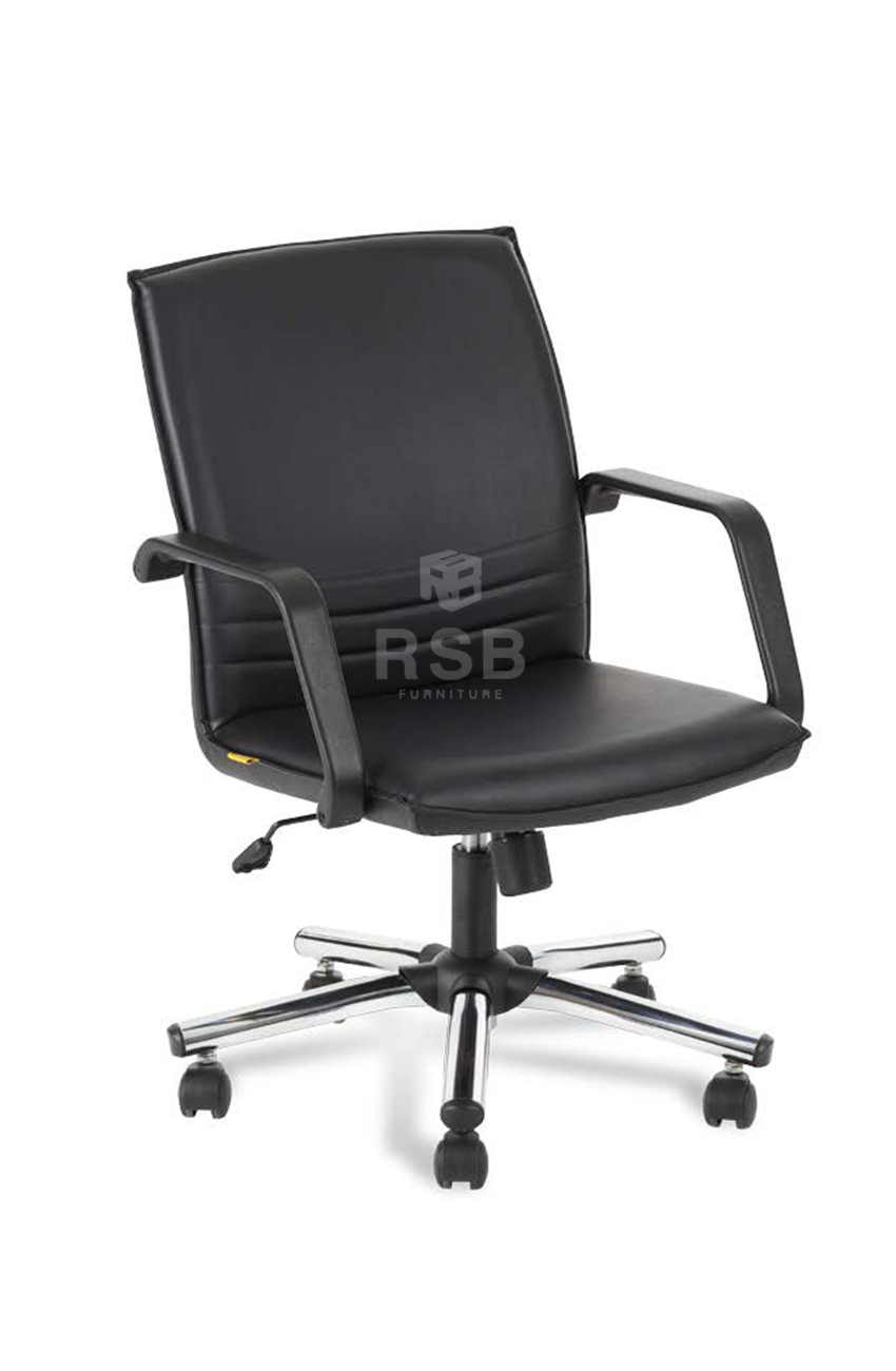 เก้าอี้สำนักงาน FORTE รุ่น F 17-C ขาเหล็ก รับประกัน 1 ปี รหัส 3032