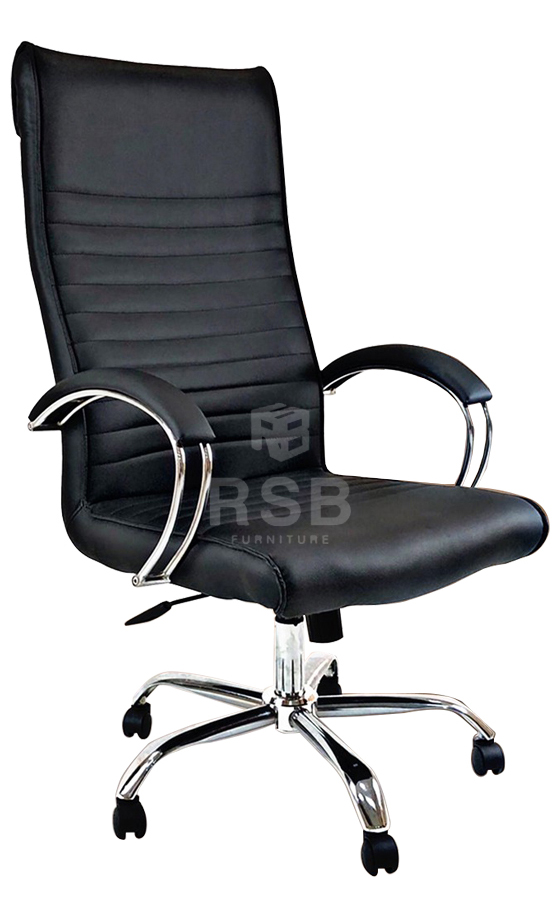เก้าอี้สำนักงานพนักพิงสูง แขนเหล็ก เบาะที่นั่งพ็อคเก็ตสปริง รหัส 3533