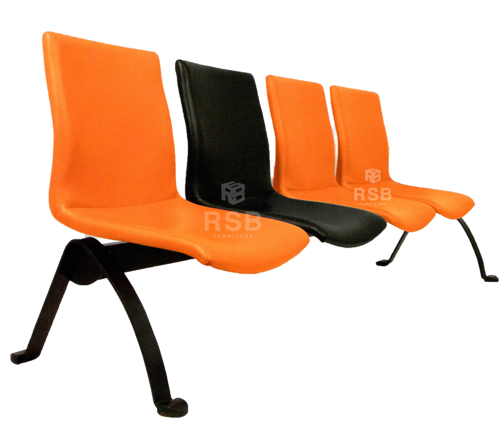 เก้าอี้แถว Lobby chair มีขนาด 3 และ 4 ที่นั่ง สั่งผลิตสีได้ รหัส 3692