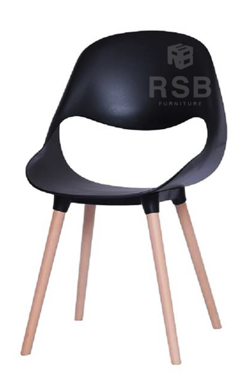 เก้าอี้ Design chair พิงเอนรับกับหลัง มี 2 สีให้เลือก รหัส 3658