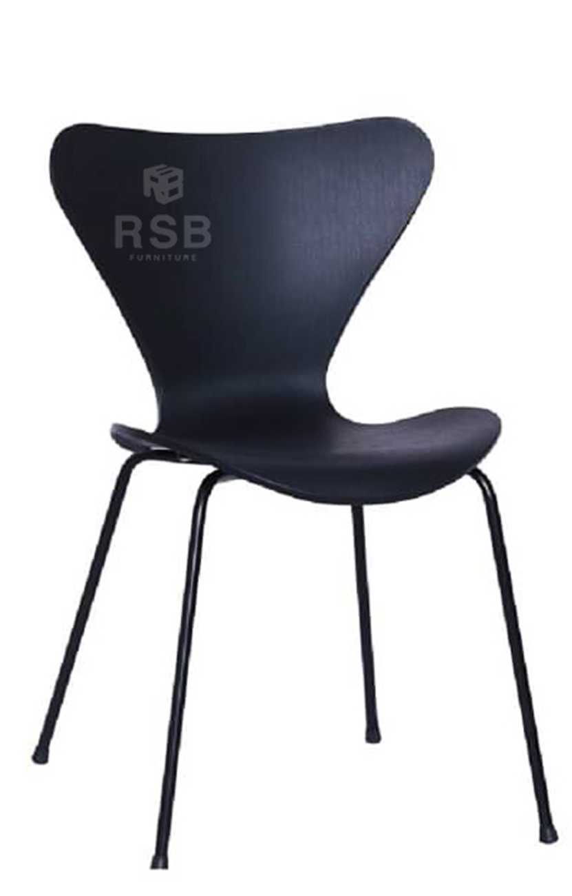 เก้าอี้ Design พนักพิง ที่นั่ง ไม้ขึ้นรูปชิ้นเดียว รหัส 3661