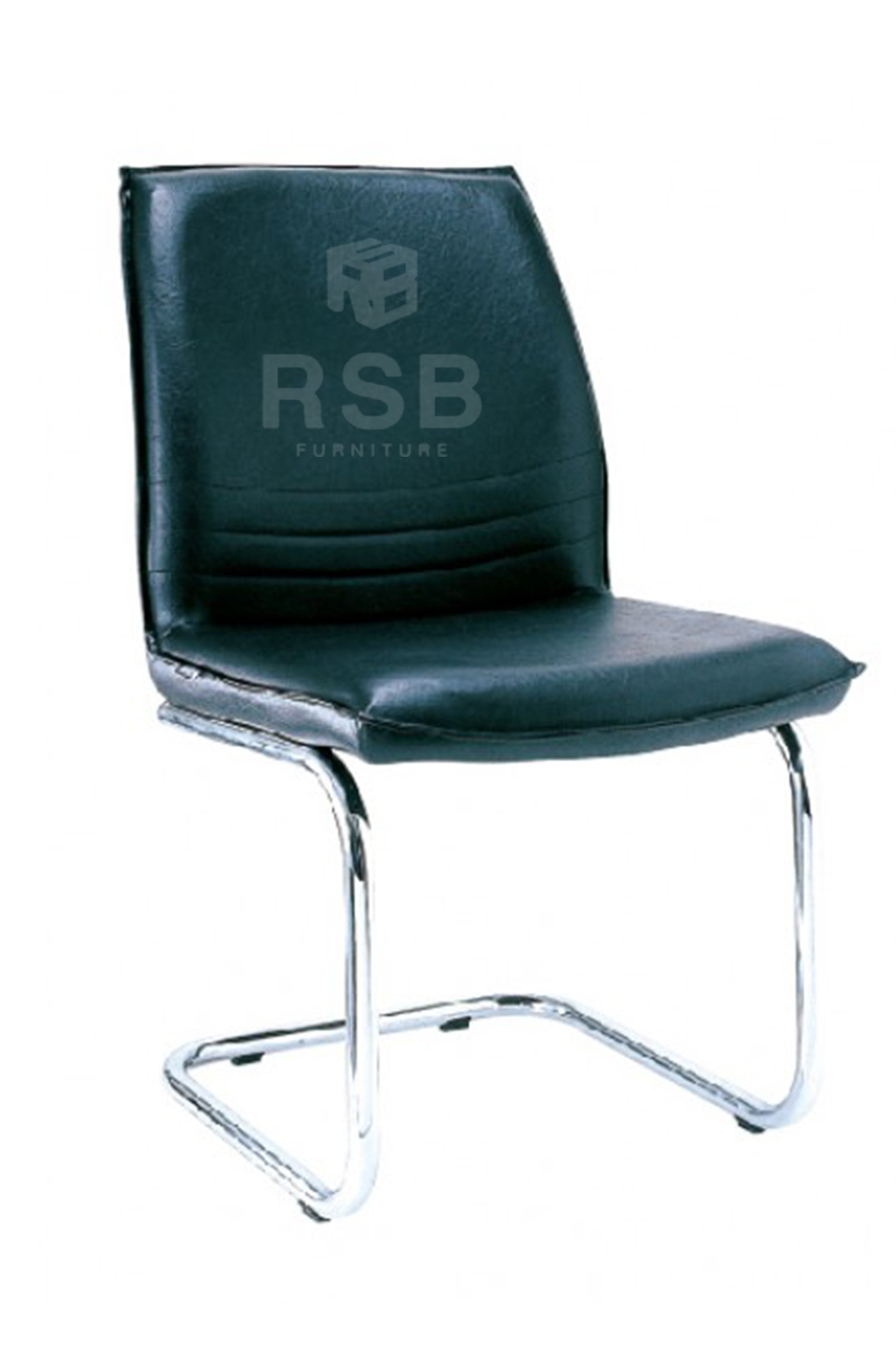 เก้าอี้สำนักงาน ASAHI รุ่น NS6 ไม่มีที่ท้าวแขน ขาเหล็กตัว C ชุบโครเมียม รับประกัน 3 ปี รหัส 4141