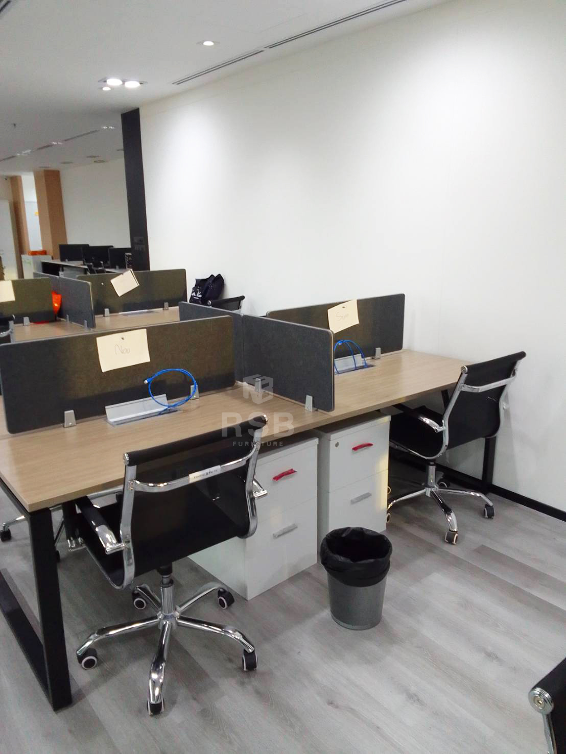 โต๊ะทำงานกลุ่ม 6ที่นั่ง