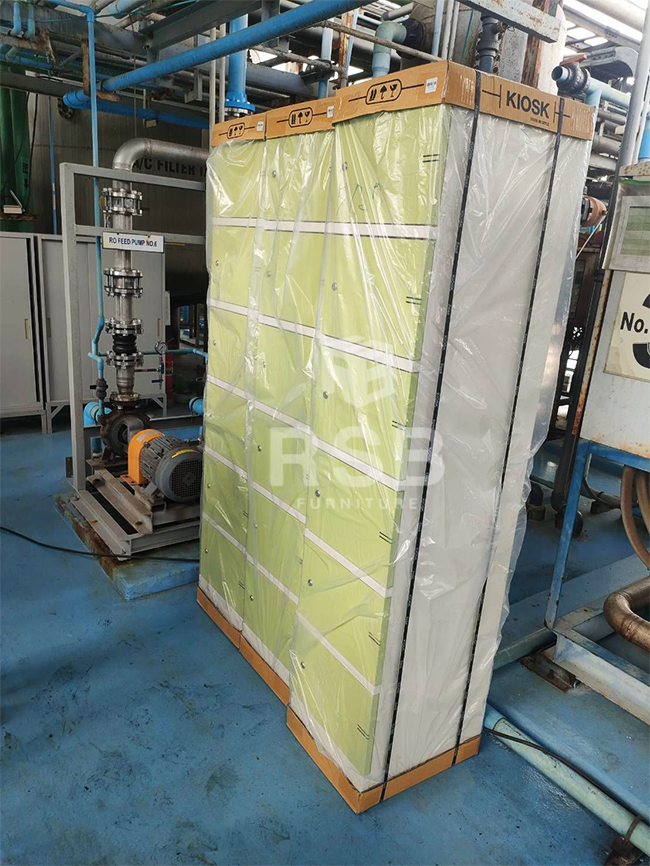 ลูกค้าหน้างานนี้ต้องการตู้ล็อคเกอร์ที่ใช้งานได้ยาวนาน ทนความชื้น ทนความร้อน เลยได้เลือกใช้เป็นตู้ล็อคเกอร์เหล็กค่ะ