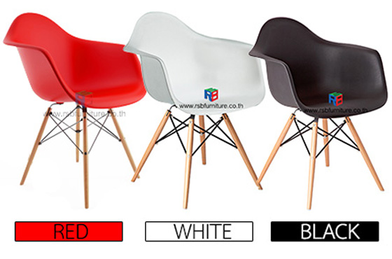 เก้าอี้ดีไซน์ VITRA - EAMES PLASTIC ARMCHAIR REPLICA รุ่น 1175