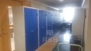 โซนสำหรับเก็บเอกสารต่างๆในออฟฟิศค่ะ ลูกค้าได้เลือกใช้เป็นตู้เหล็ก 2 ประตูบานเเปิดทึบ LUCKY WORLD รุ่น KWS -183