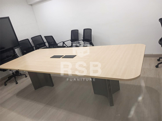 ลูกค้าได้กลับมาซื้อโต๊ะประชุม ขาอลูมิเนียมดีไซน์ 3 แฉกไปใช้งานเพิ่มค่ะ