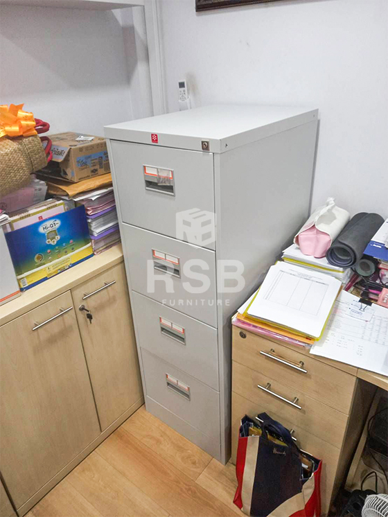 จัดส่งถึงที่แล้วค่ะตู้เหล็กเก็บแฟ้มแขวน ยี่ห้อ Luckyworld รุ่น KCDX-4