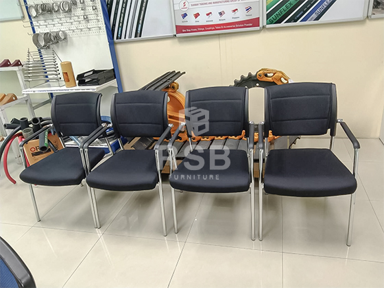 จัดส่งเรียบร้อยสำหรับหน้างานนี้ ลูกค้าต้องการเก้าอี้สำหรับไว้รองรับผู้มาติดต่อ