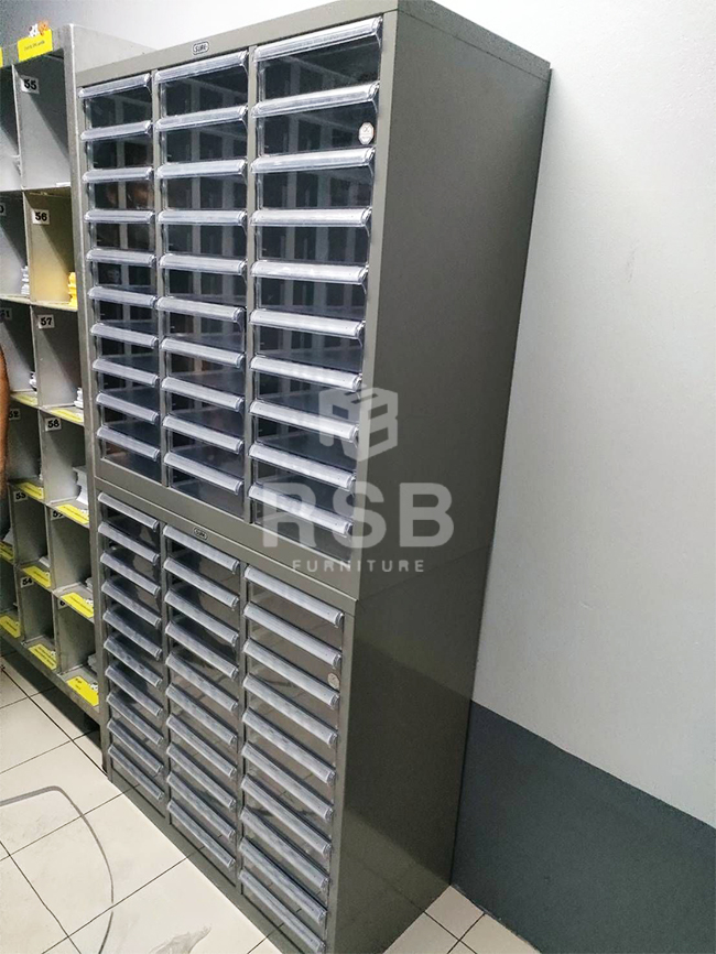 จัดส่งเรียบร้อยค่ะสำหรับตู้เอกสารเหล็ก 45 ลิ้นชักเล็ก ยี่ห้อ SURE รุ่น SD-301