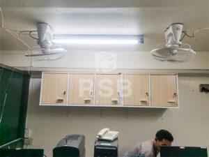 ภาพถ่ายจากหน้างาน จัดส่งตู้เอกสารแขวนลอย บานเปิด พร้อมมีกุญแจล็อค