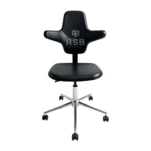 เก้าอี้ทำงาน ห้อง lab ที่นั่งพนักพิง PU อัดขึ้นรูป หนา ทน รหัส 5339