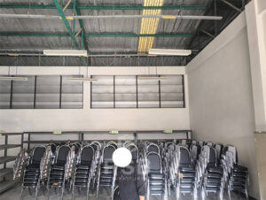 จัดส่งจัดวางเต็มพื้นที่แล้วดูเป็นระเบียบเรียบร้อย วางซ้อนเก็บ (Stackable Design) ได้สูงหลายชั้นโดยไม่ล้มค่ะ