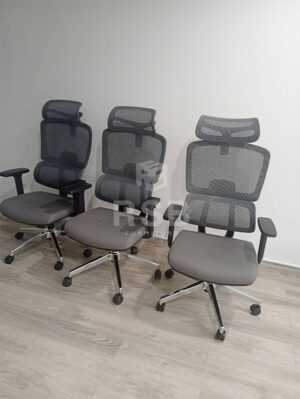 ผลงานจริงการจัดส่ง เก้าอี้เพื่อสุขภาพ Ergonomic ตัวเก้าอี้โดดเด่นด้วยดีไซน์เพื่อสุขภาพ